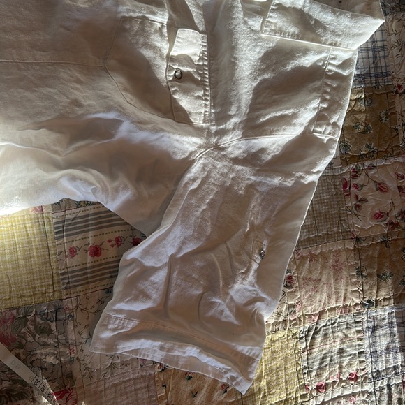 Tommy Hilfiger Women  100% Linen Button down Shirt Size 1X - Picture 9 of 10